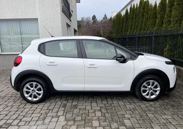 Citroen C3 cena 42999 przebieg: 59000, rok produkcji 2020 z Białystok małe 106